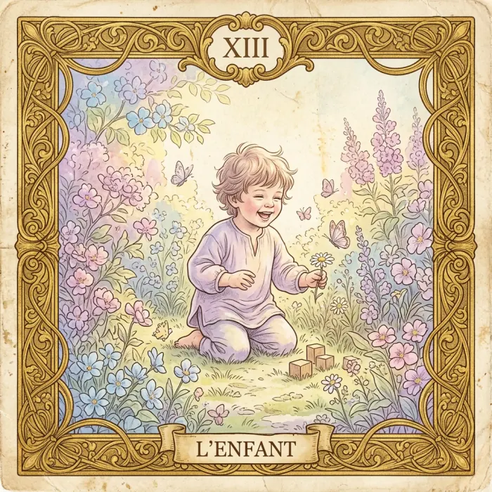 Carte du Petit Lenormand : L'Enfant